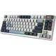 MSI Keyboard mechanical FORGE GK600 TKL W SKY UA 104key, mechanical Linear, USB-A, Wireless, Bluetooth, EN/UKR/RU, RGB, white (S11-43UAP01-HH9)
