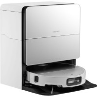 Roborock Roborock robot VC Saros 10, h=4.9cm, wet cleaning, dust cont -0.27L, battery operation up to 220min, Wi-Fi, self-cleaning station, white (1139656)