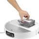 Roborock Roborock robot VC Saros 10, h=4.9cm, wet cleaning, dust cont -0.27L, battery operation up to 220min, Wi-Fi, self-cleaning station, white (1139656)
