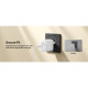 Зарядное устройство Belkin 2xUSB-C 67W GaN PD3.2 PPS + built-in cable USB-C 1.0m white (WCH022KQWH)