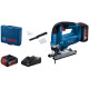 Bosch Лобзик GST 185-LI, акумуляторний 18В, Акб 2х4Аг (0.601.5B3.024)