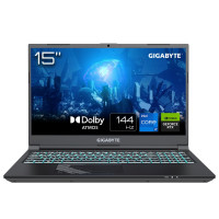 Gigabyte Ноутбук G5 KF 15.6 FHD 144Hz, intel i7-13620H, 16GB, F1TB, NVD4060-8, W11, черный (G5_KF5-H3KZ354KH)