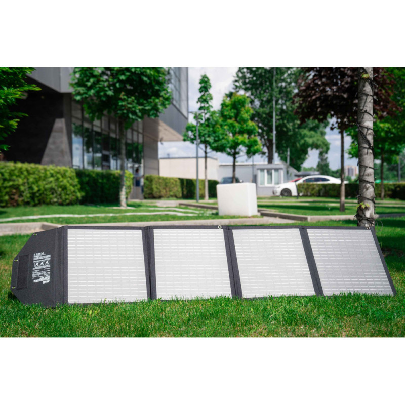 2E Portable solar panel, 100 W, DC, USB-С PD45W, USB-A 18W, USB-A 12W (2E-PSP0031)