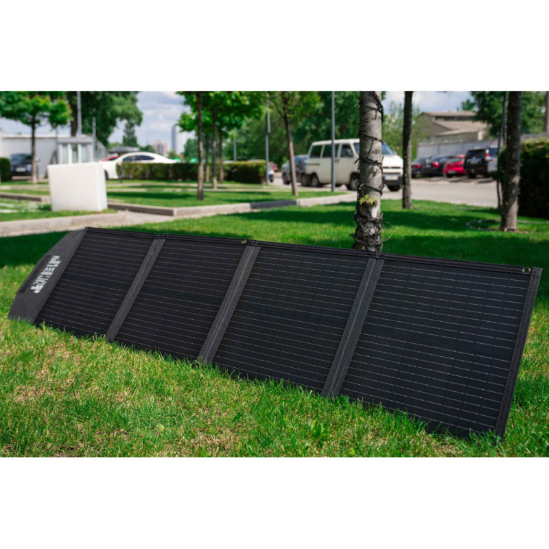 2E Portable solar panel, 100 W, DC, USB-С PD45W, USB-A 18W, USB-A 12W (2E-PSP0031)