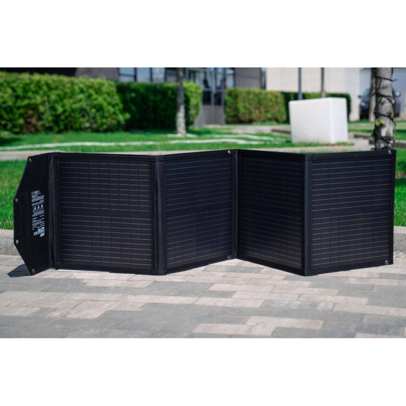 2E Portable solar panel, 100 W, DC, USB-С PD45W, USB-A 18W, USB-A 12W (2E-PSP0031)