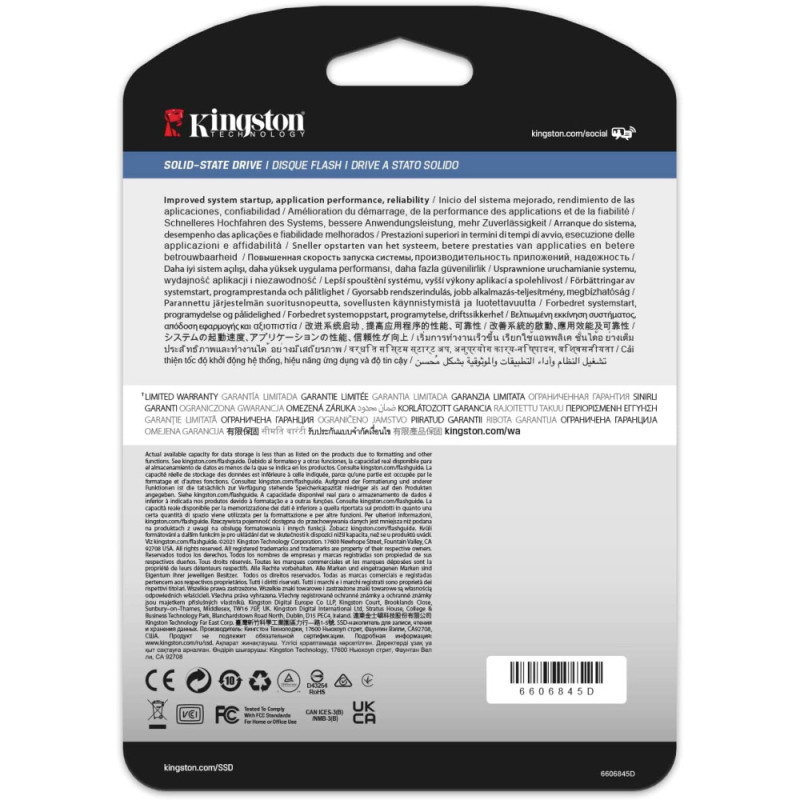 Kingston SSD 2.5  1920GB SATA DC600M (SEDC600M/1920G)