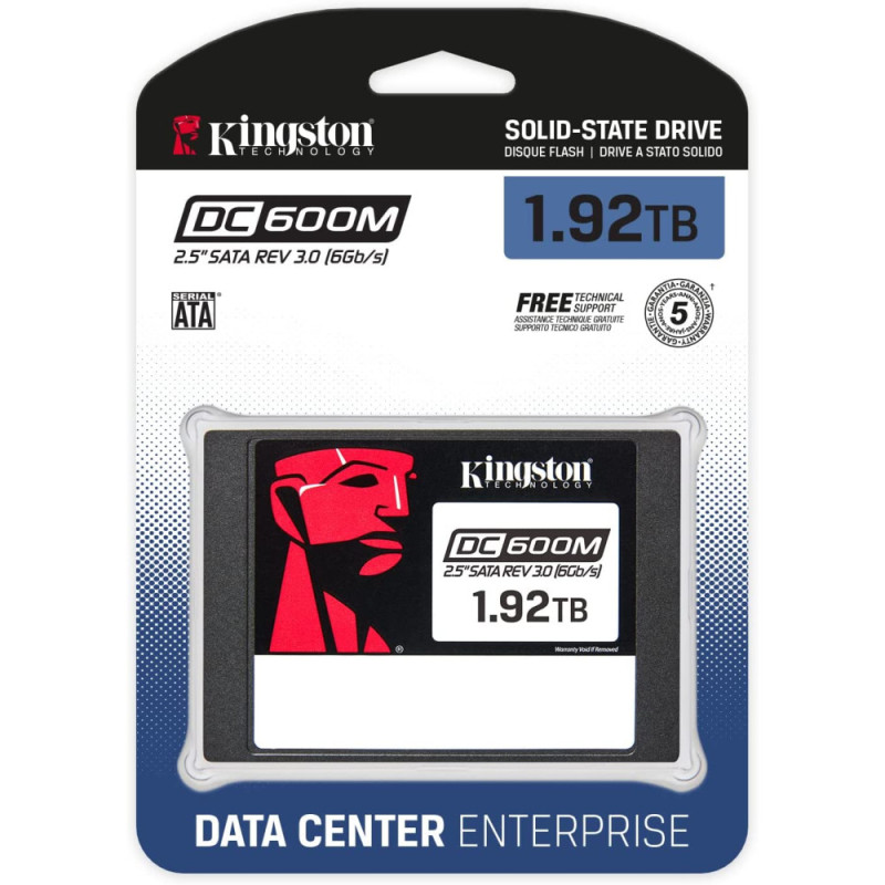 Kingston SSD 2.5  1920GB SATA DC600M (SEDC600M/1920G)