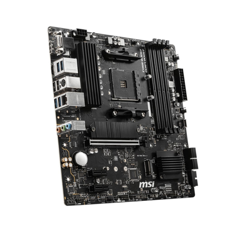 MSI Материнcкая плата B550M PRO-VDH sAM4 B550 4xDDR4 M.2 HDMI DP D-Sub mATX