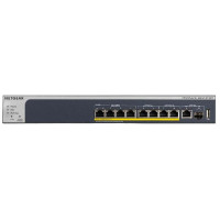 NETGEAR Smart Switch MS510TXPP, 8-Port PoE+(180W): 4x1GE, 2x2,5GE, 2x5GE. 1x10GE, 1xSFP+, managed (MS510TXPP-100EUS)