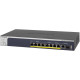 NETGEAR Комутатор MS510TXPP, 8-Port PoE+(180Вт): 4x1GE, 2x2,5GE, 2x5GE. 1x10GE, 1xSFP+, керований (MS510TXPP-100EUS)