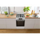 Gorenje Плита комбинированная, 7,0 л, 50x60 см, дисплей, чугун, белый (GKS5C73WF)