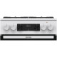 Gorenje Плита комбинированная, 7,0 л, 50x60 см, дисплей, чугун, белый (GKS5C73WF)