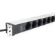 Digitus Пристрій розподілу електроживлення DIGITUS 1U, 8xSchuko, 16A, 250V, вилка C20 (DN-95428)