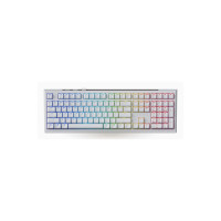Клавиатура Ducky One X Magnetic Switch Wireless UA White (ON2408AST3-DAUSPDOECL2WW1)