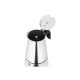 ARDESTO Гейзерная кофеварка Gemini Apulia, 9 чашек, нержавеющая сталь (AR0809SS)