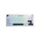 Клавиатура Aula F75 Pink Switch USB UA White (6978080504883)