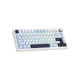 Клавиатура Aula F75 Pink Switch USB UA White (6978080504883)