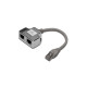 Розгалужувач витої пари, STP, cat.5e, 1x2RJ-45 Digitus (DN-93904)