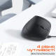 Мышка Meetion BTM008 Wireless/Bluetooth Black (MT-BTM008-A)