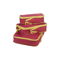 Tucano Набір чохлів для пакування одягу, Tucano Pigio Travel 3 в 1, нейлон, бордо (BPG-SET-BX)