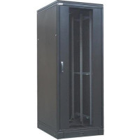 ZPAS Шафа ZPAS 19", 42U, SZB IT, передні скляні двері, 800x1000 мм, максимально 1500кг, чорна (W-IT-428010-69AA-4-161FB)