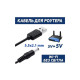 Кабель питания USB to DC 5.5x2.1mm 5V 1.0m Dynamode (DM-USB-DC-5.5x2.1mm)