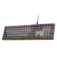 Клавиатура GamePro MK145R Red Swich Low Profile USB Dark Gray (MK145R)