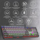 Клавиатура GamePro MK145R Red Swich Low Profile USB Dark Gray (MK145R)