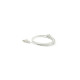 Патч-корд 1м FTP cat.5e, CU, RJ45, grey Merlion (PCM-CU-5E/1G)