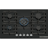 Bosch Bosch Hob gas on glass, 75cm, cast-iron, black (PPQ7A6I45)