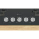 Bosch Bosch Hob gas on glass, 75cm, cast-iron, black (PPQ7A6I45)
