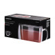 ARDESTO Cup set with double walled handles, 300 ml, H 9.2 cm, 2 pcs, borosilicate glass (AR2630GHN)