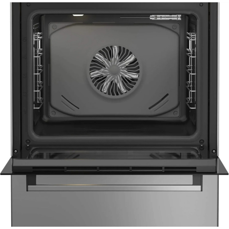 Beko Cooker combined, 72L, 60x60cm, display, convection, cast-iron, black (FBSM62530DXMS)