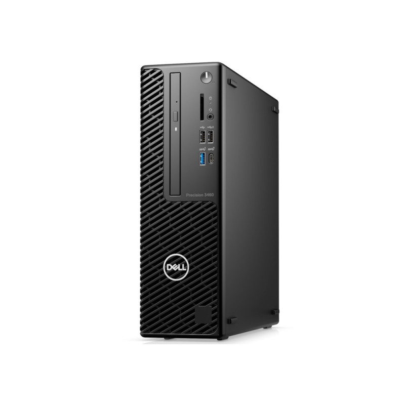 Dell WS Precision 3460 SFF, Intel i7-13700, 16GB, F512GB, ODD, UMA, kb+m, Win11P (N204P3460SFF)