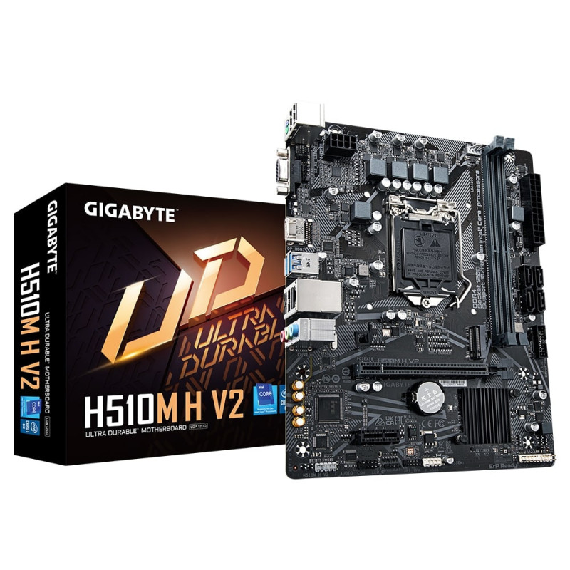 Gigabyte Motherbard H510M H V2 s1200 H510 2xDDR4 HDMI mATX (H510M_H_V2)