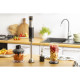 Gorenje Gorenje submersible blender 1500W, 4in1, bowl-800ml, chopper, black (HBX1500VX)