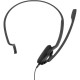 Epos mono On-Ear PC 7 Chat Headset, USB, unidirectional, 2m, Black (1000431)