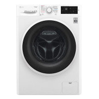 LG Стирально-сушильная машина фронтальная, 7(4)кг, 1000, В, 45см, дисплей, пар, инвертор, белый (F2J6HG0W)