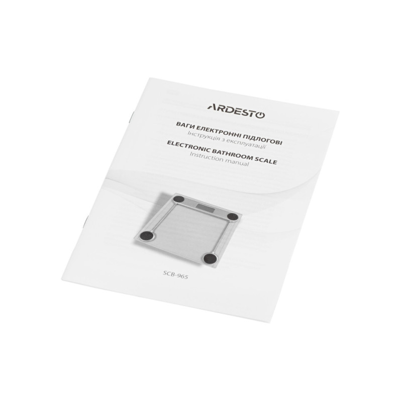 ARDESTO scales for floor Leaves.150kg, AAAx2 included, glass, multi-colored (SCB-965LEAVES)