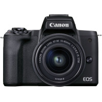 Canon Цифр. фотокамера EOS M50 Mk2 + 15-45 IS STM Lifestream Kit Black (4728C059)