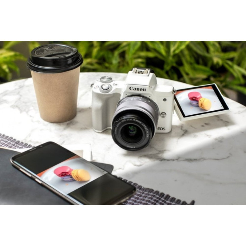 Canon EOS M50 Mk2 + 15-45 IS STM Lifestream Kit Black (4728C059)