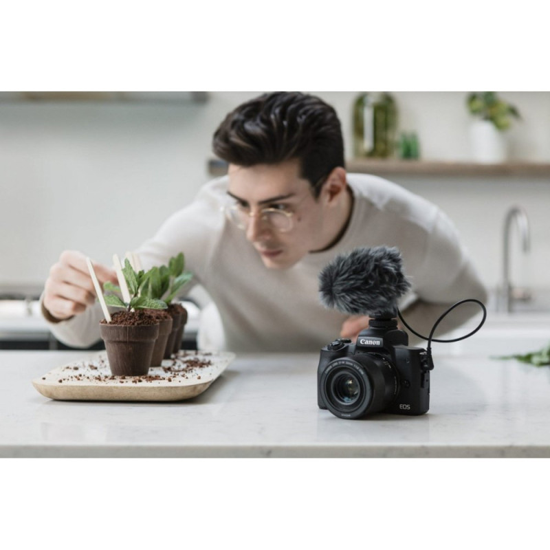 Canon EOS M50 Mk2 + 15-45 IS STM Lifestream Kit Black (4728C059)