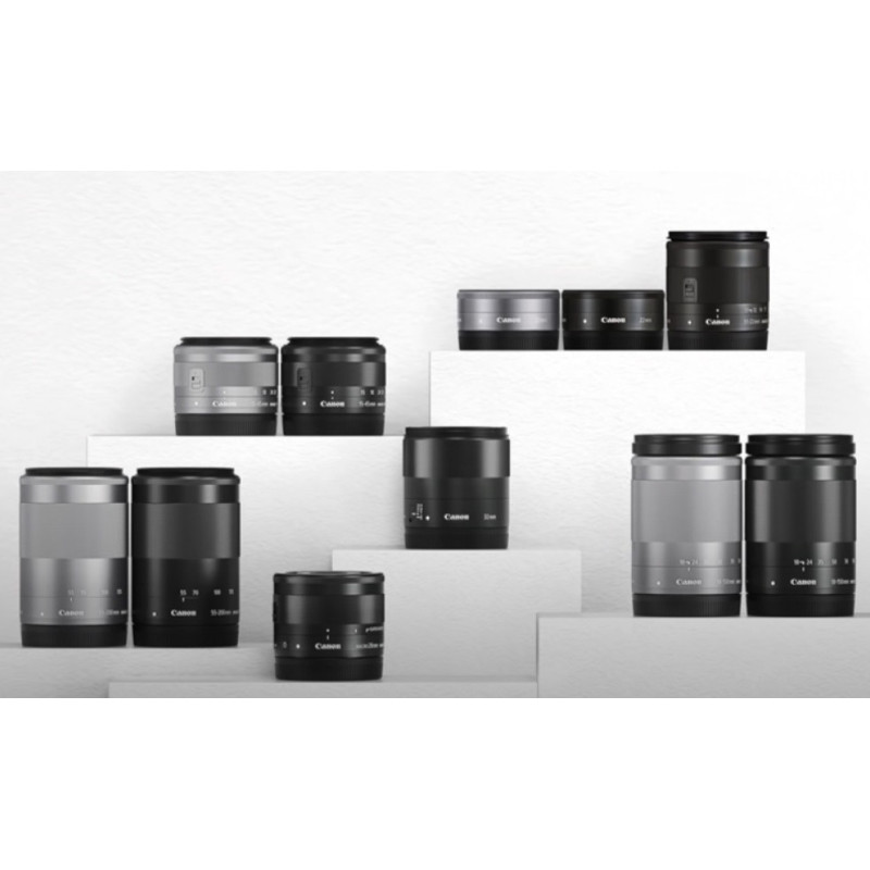 Canon EOS M50 Mk2 + 15-45 IS STM Lifestream Kit Black (4728C059)