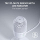 Razer gaming microphone Seiren V3 Mini, Omni, USB-A, 1.2m, white (RZ19-05050300-R3M1)
