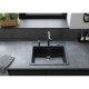 Hansgrohe Kitchen set, granite sink S520-F510 + tap Talis M54, black graphite-black matt (43359670)
