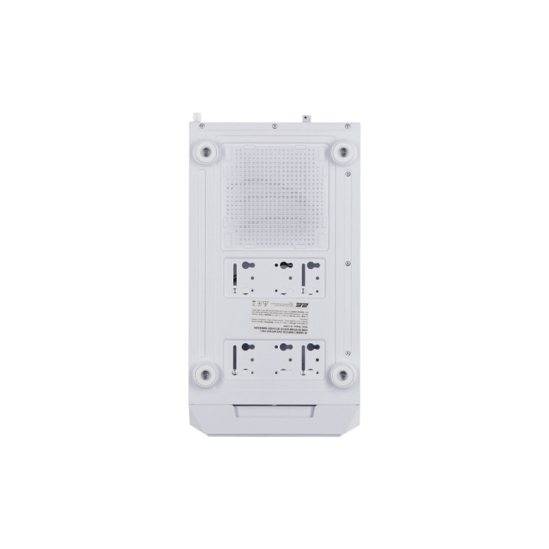 2E Gaming PC case Hexagon G338W without PSU, 2xUSB3.0, 1xUSBType-C, 3x120mm ARGB, 1x120mm, VGA 330mm, LCS ready, HUB, TG Side Panel, ATX, white (2E-G338W)