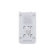 2E Gaming PC case Hexagon G338W without PSU, 2xUSB3.0, 1xUSBType-C, 3x120mm ARGB, 1x120mm, VGA 330mm, LCS ready, HUB, TG Side Panel, ATX, white (2E-G338W)