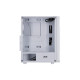 2E Gaming PC case Hexagon G338W without PSU, 2xUSB3.0, 1xUSBType-C, 3x120mm ARGB, 1x120mm, VGA 330mm, LCS ready, HUB, TG Side Panel, ATX, white (2E-G338W)