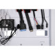 2E Gaming PC case Hexagon G338W without PSU, 2xUSB3.0, 1xUSBType-C, 3x120mm ARGB, 1x120mm, VGA 330mm, LCS ready, HUB, TG Side Panel, ATX, white (2E-G338W)