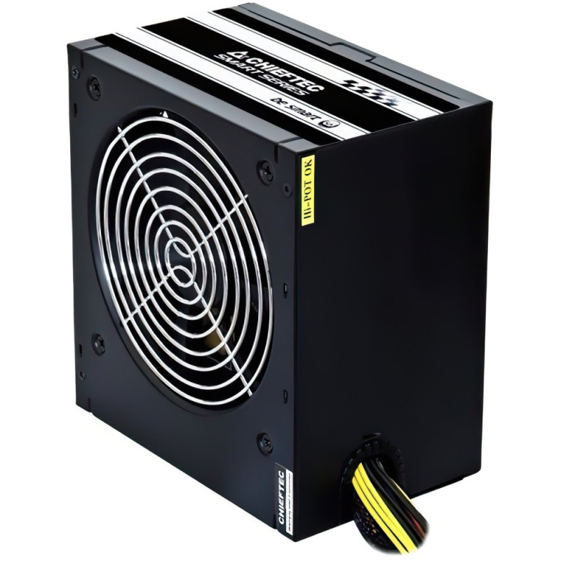 Chieftec RETAIL Smart GPS-600A8,600W,12cm fan,eff. >85%,24+8pin(4+4),2xMolex,4xSATA,2xPCIe 8pin(6+2)